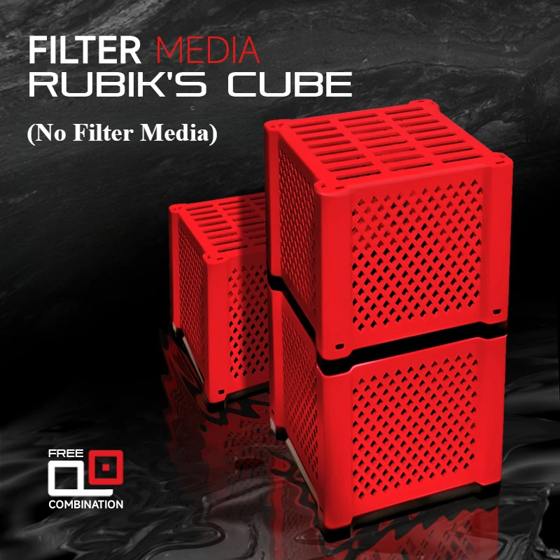 Marine Aquarium Filter Media - Kotak Penyimpanan PVC Media Filter Akuarium