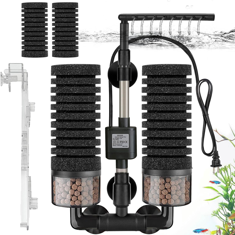 Marine Aquarium Filter Media - 3-IN-1 Klip Pada Filter Daya Listrik