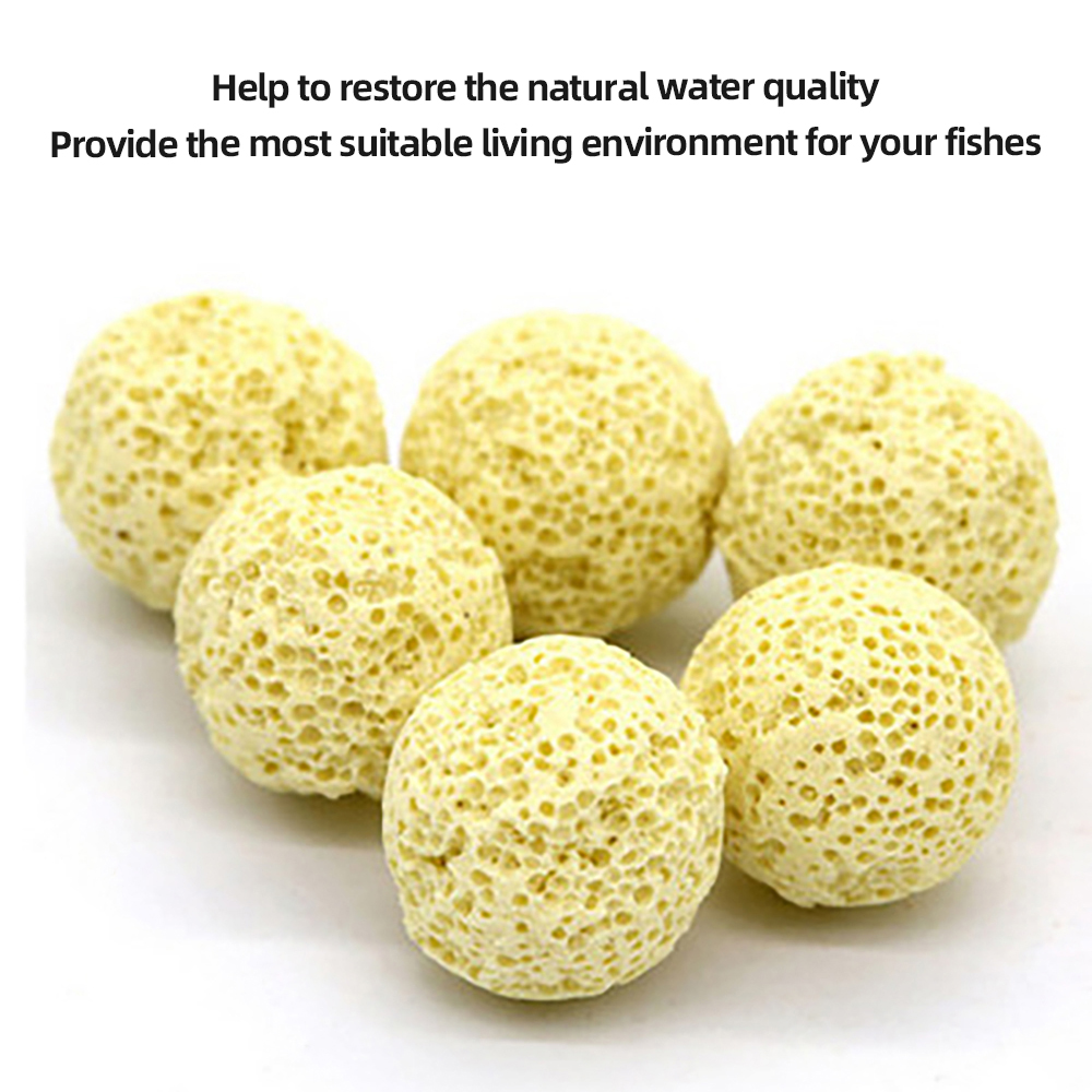 50/100 buah Filter Media akuar - Marine Aquarium Filter Media ulasan dan harga
