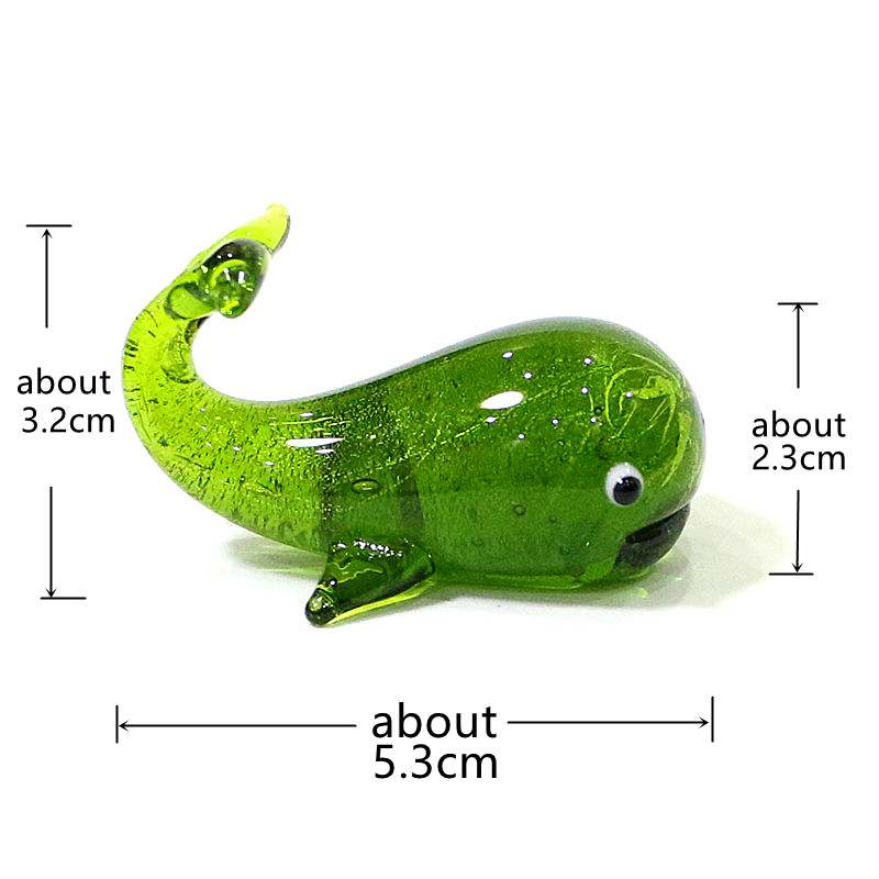 Murano kaca paus miniatur patu - Marine Aquarium Europe ulasan dan harga