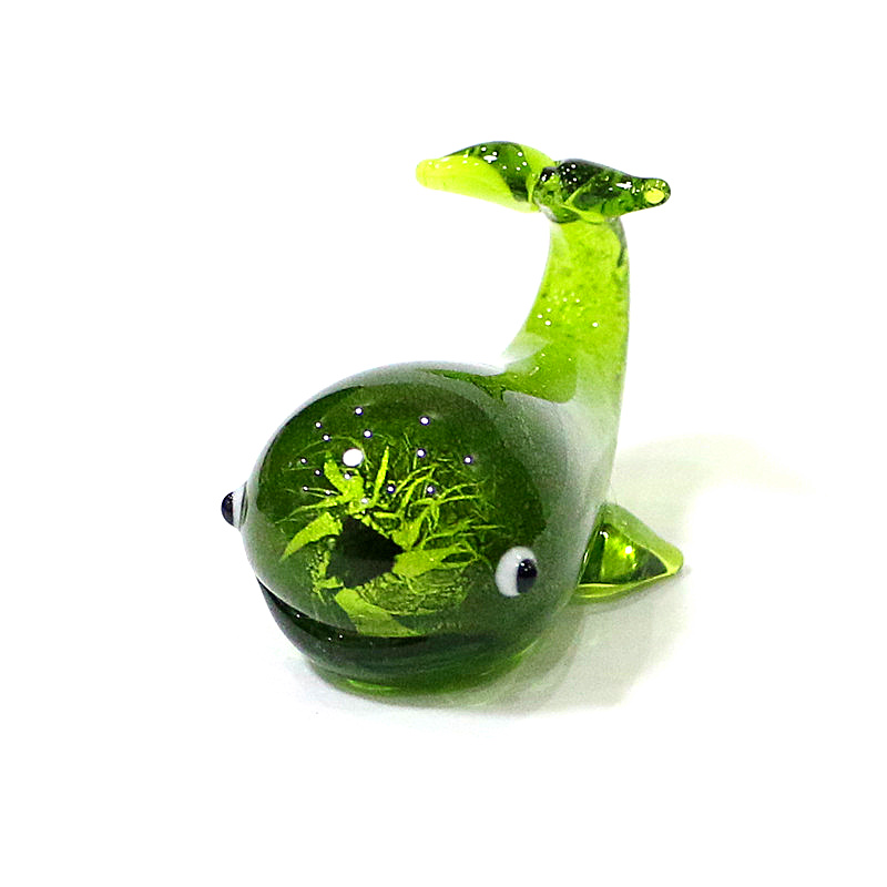 Murano kaca paus miniatur patu - Marine Aquarium Europe ulasan dan harga