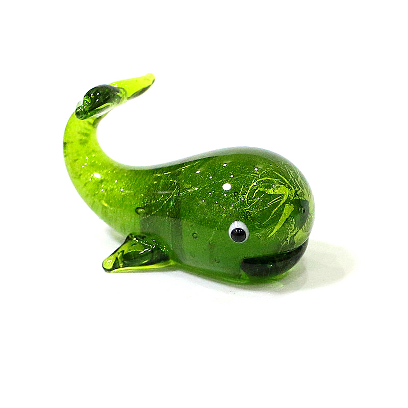 Murano kaca paus miniatur patu - Marine Aquarium Europe ulasan dan harga