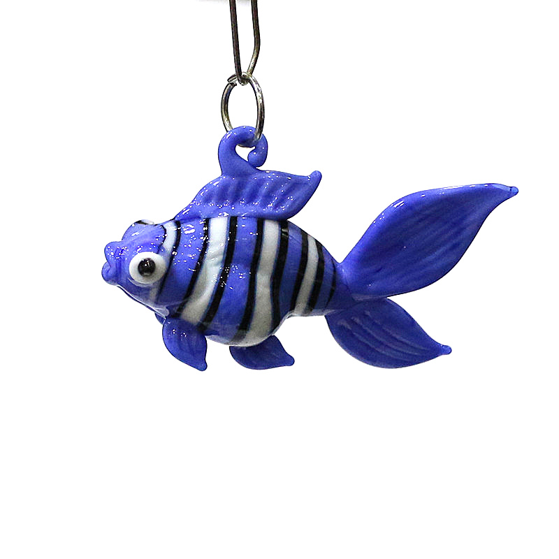 Liontin Ikan Kaca Mini Warna-w - Marine Aquarium Europe ulasan dan harga
