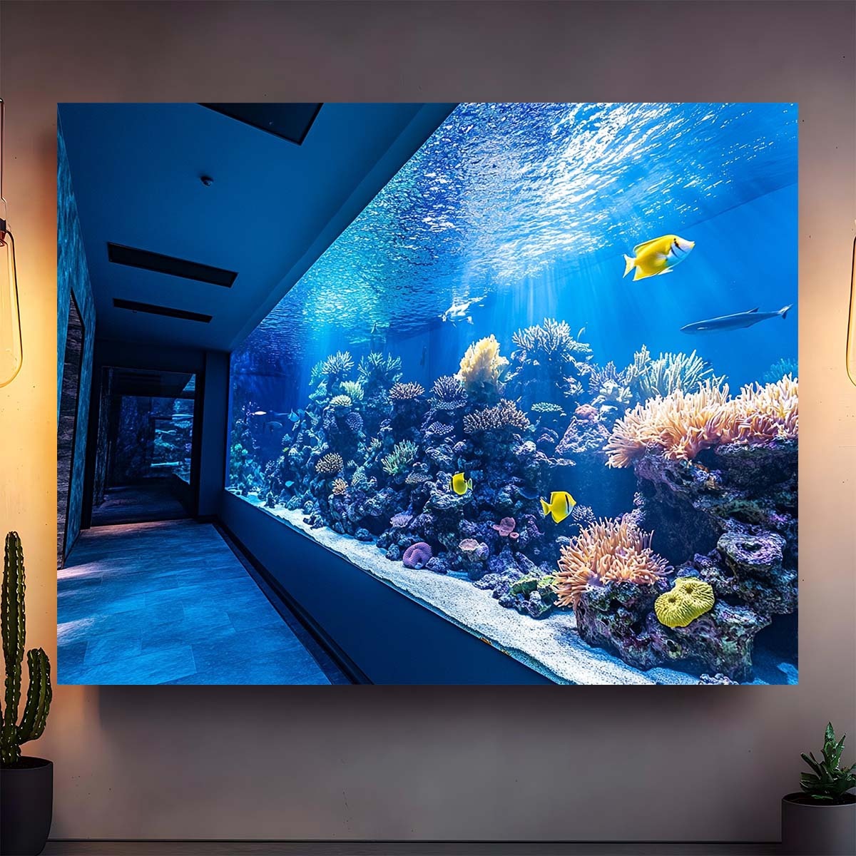 Permadani Akuarium Bawah Air y - Aquarium Marine ulasan dan harga