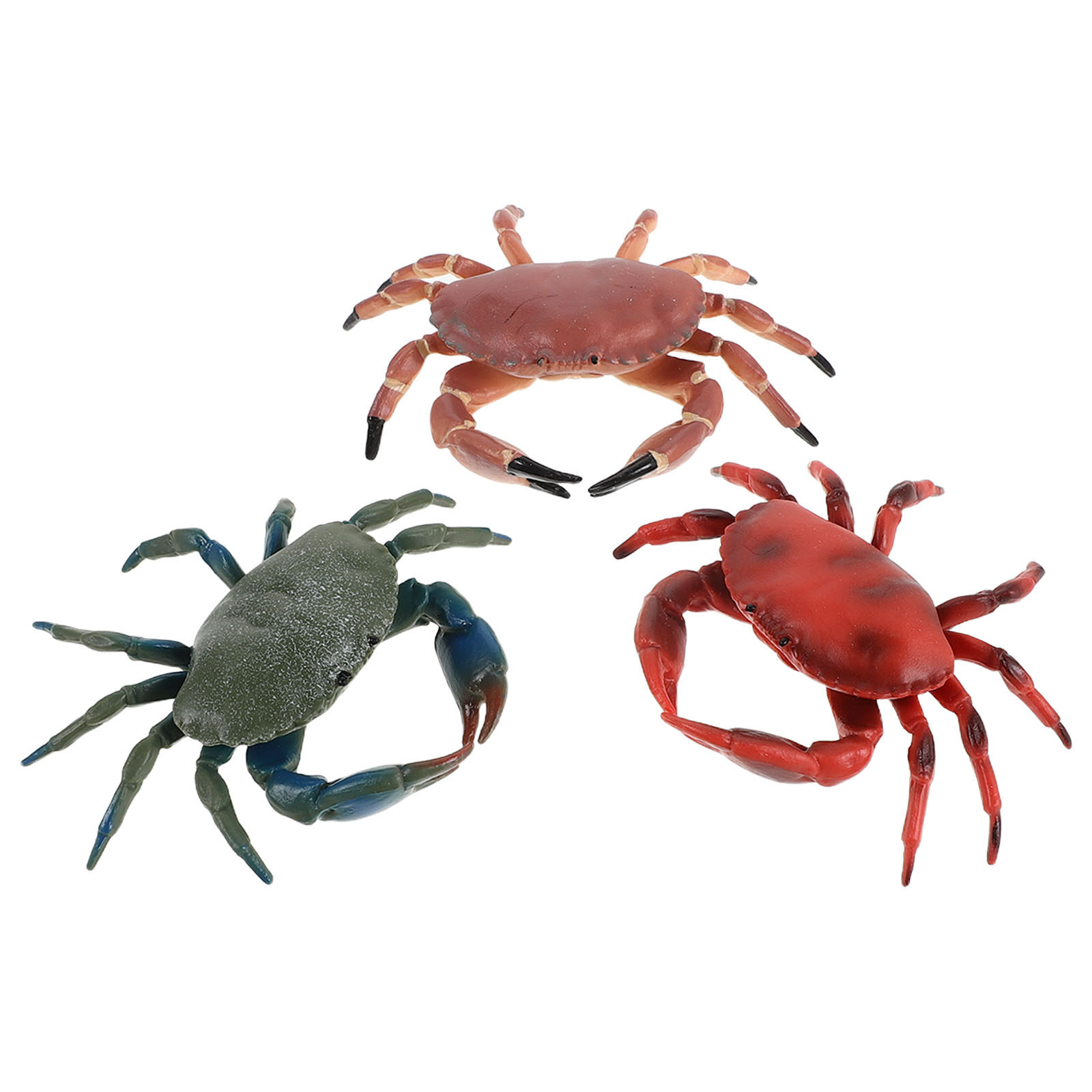 3Pcs Figur Kepiting Plastik Re - Marine Aquarium Europe ulasan dan harga