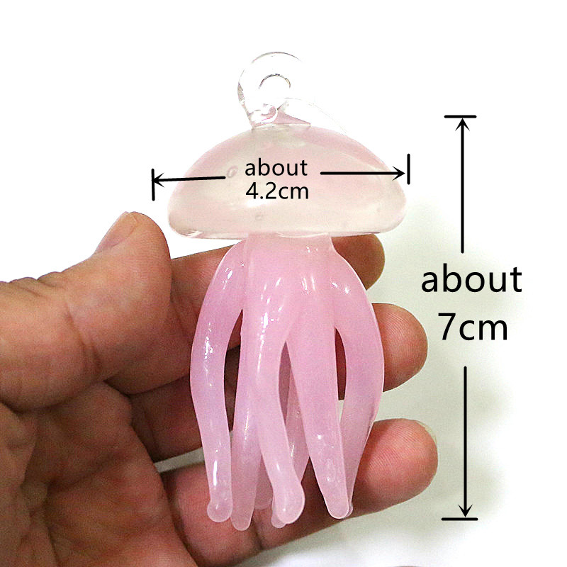 Pink Ubur-ubur Kaca Liontin Lu - Marine Aquarium Europe ulasan dan harga