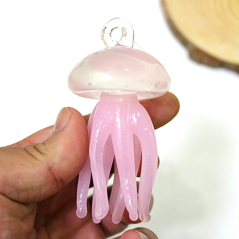 Pink Ubur-ubur Kaca Liontin Lu - Marine Aquarium Europe ulasan dan harga