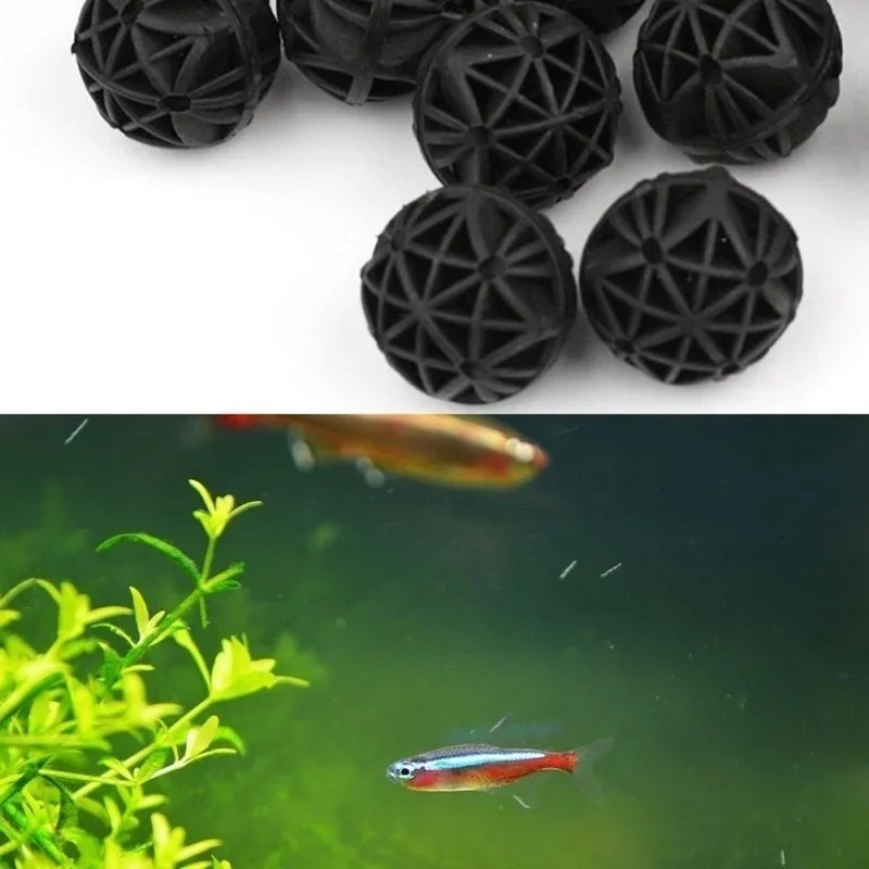 20Pcs Bola Bio Filter Akuarium - Aquarium Marine ulasan dan harga