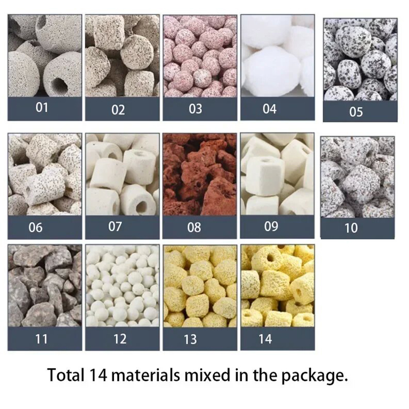 250g 500g 1000g 14 jenis bola  - Marine Aquarium Filter Media ulasan dan harga